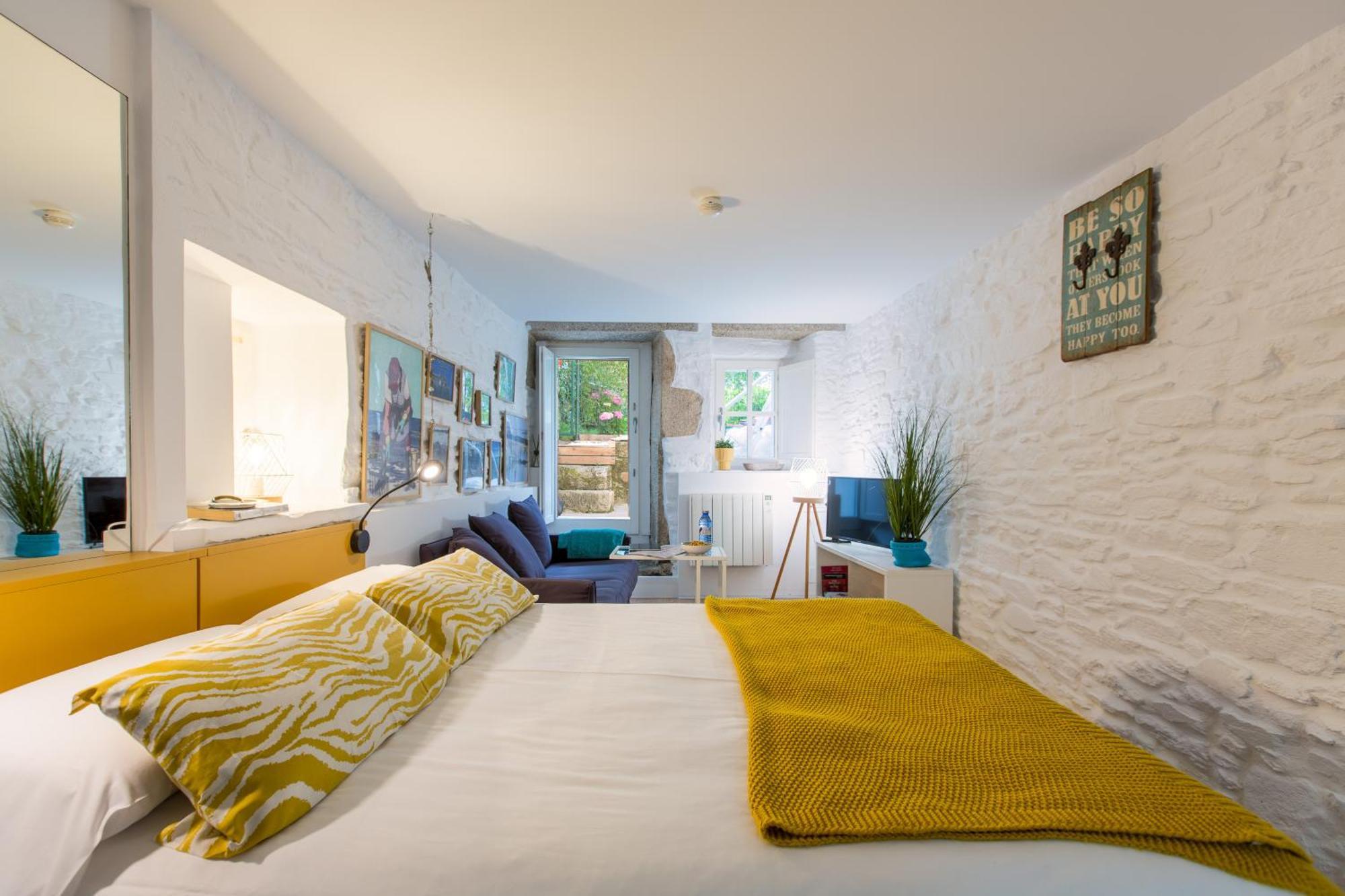 Roompedra Apartamentos Turisticos Сантьяго-де-Компостела Номер фото